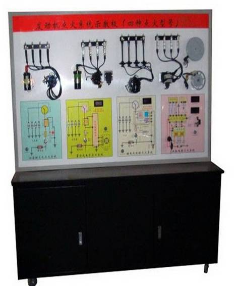 發(fā)動機(jī)點(diǎn)火綜合示教板(四合一)