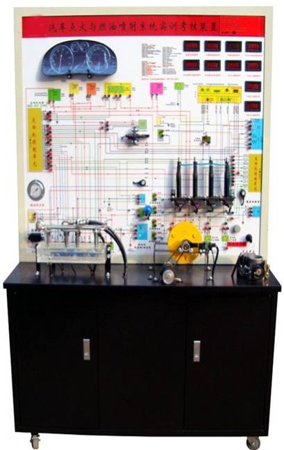 發(fā)動(dòng)機(jī)點(diǎn)火與噴射系統(tǒng)示教板(帕薩特)