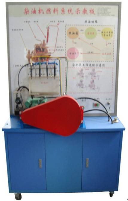 柴油機燃料系統(tǒng)示教板
