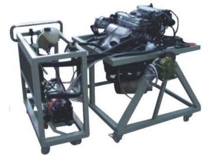 電控發(fā)動機(jī)帶拆裝實訓(xùn)臺