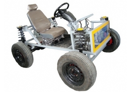 電子控制四輪轉(zhuǎn)向系統(tǒng)與前懸掛實(shí)訓(xùn)臺(tái)