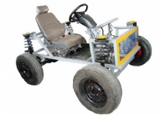 電子控制四輪轉(zhuǎn)向系統(tǒng)與前懸掛實訓臺